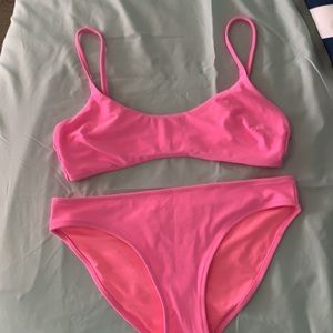NWT pink Aerie bikini